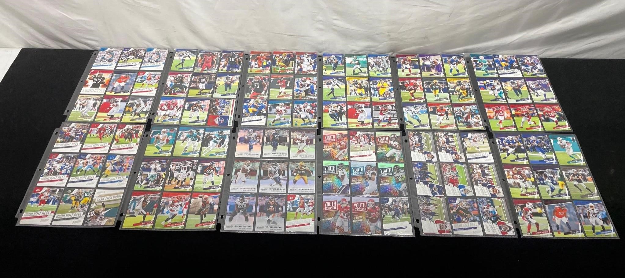 Collection Of 12 Sleeves Of NFL Cards