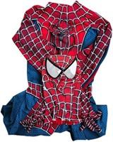 (L - red) Halloween superhero costume Spandex
