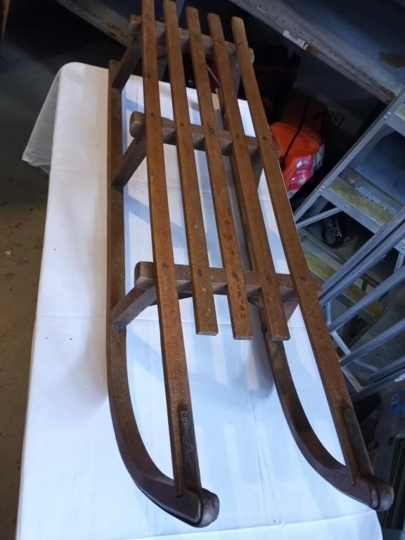 Vintage Davos Sled 45" Long