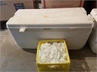 Igloo Cooler/milk crate ice packs(40"lx17x20)