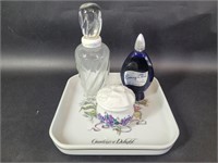 Germaine Montreal Tray with Decanters and Trinkets