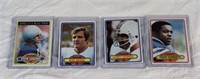 (4) 1980 TOPPS FOOTBALL CARDS