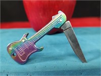 Guitar Style Pocket Knife