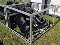 New Skidloader Auger Set 12" 14" & 20"