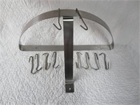 A Demi Lune Stainless Cuisinart Pot Holder