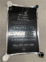 Black/Silver Poster: Star Wars The First Ten Years