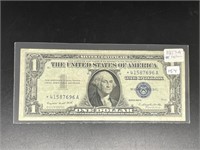 Series 1957-A  Silver Certificate $1 Star Replace