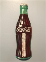 Coca-Cola Thermometer, Royal Crown Sign, Etc