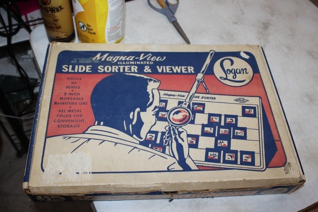 Vintage Slide Sorter and Viewer