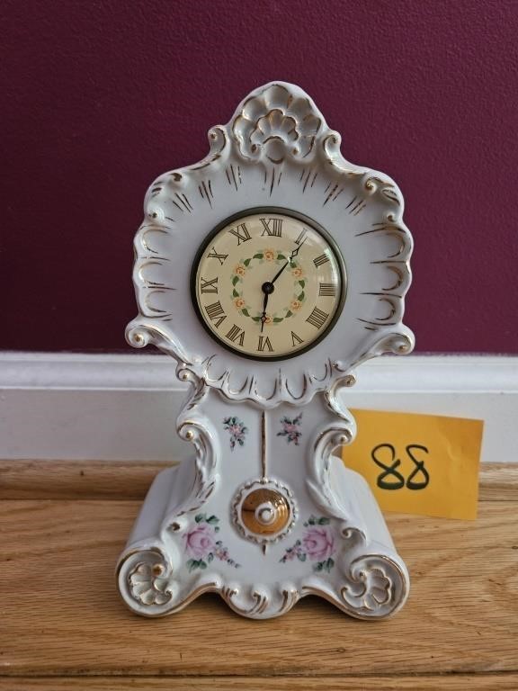 Vintage Lux Ceramic wall clock