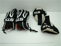 STX Stinger Lacrosse Gloves and Shoulder Pads