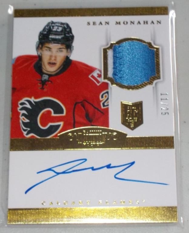 Sean Monahan Dominion Auto Rookie Patch #d 11/25