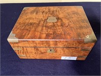 Burr Walnut Writing Box