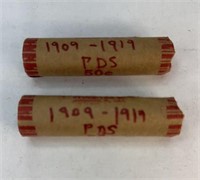 1909 to 1919 PENNIES