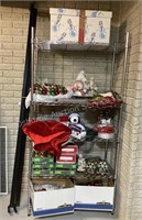 Shelf, Christmas Decor & Bed Rails