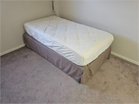 Twin Mattress box spring & frame