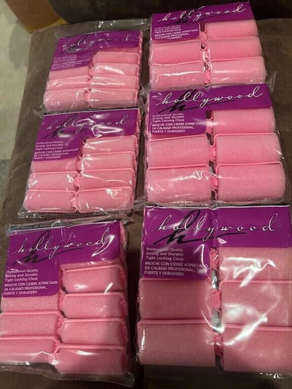 Big Lot of Foam Hair Rollers NEW