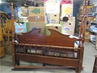 "american drew" king size 4-poster bed frame