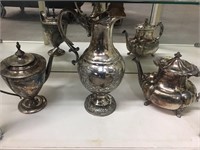 Silver plated items
