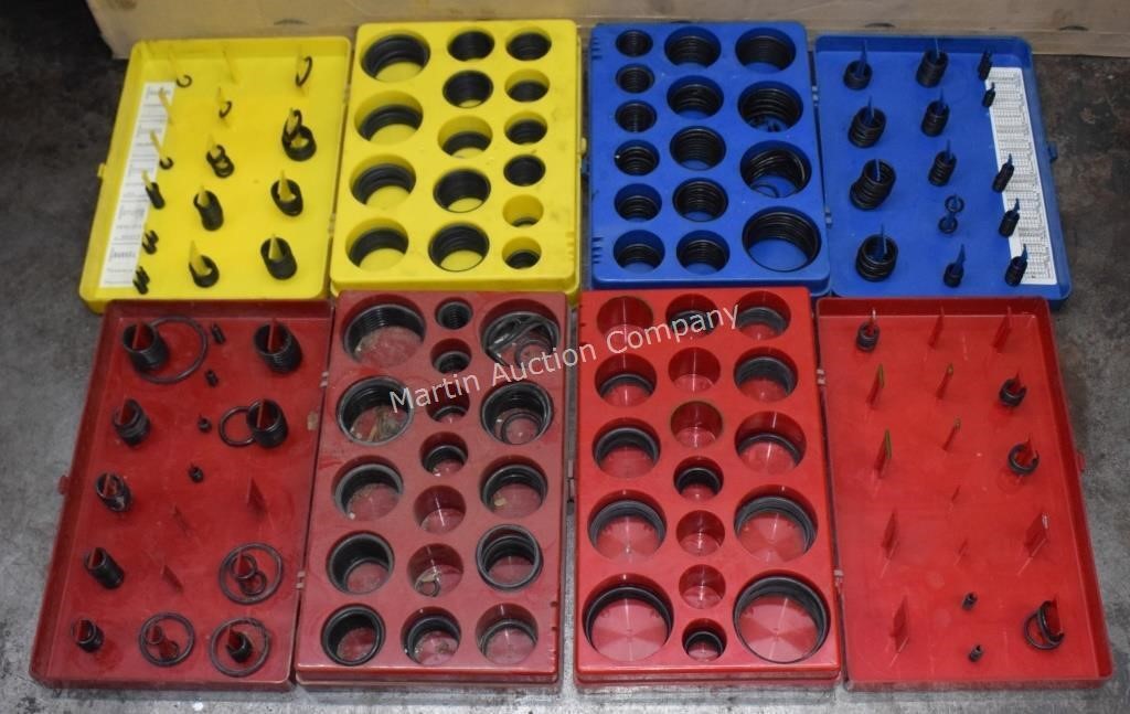 (C) Assortment of O-Rings - 4 Boxes