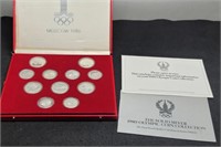 1980 Moscow Olympic 28 Coin Proof Set In