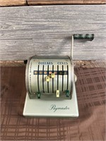 Antique Paymaster X900 W/ Original Key