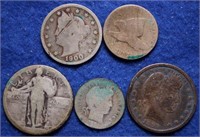 5 Collectible U.S. Coins
