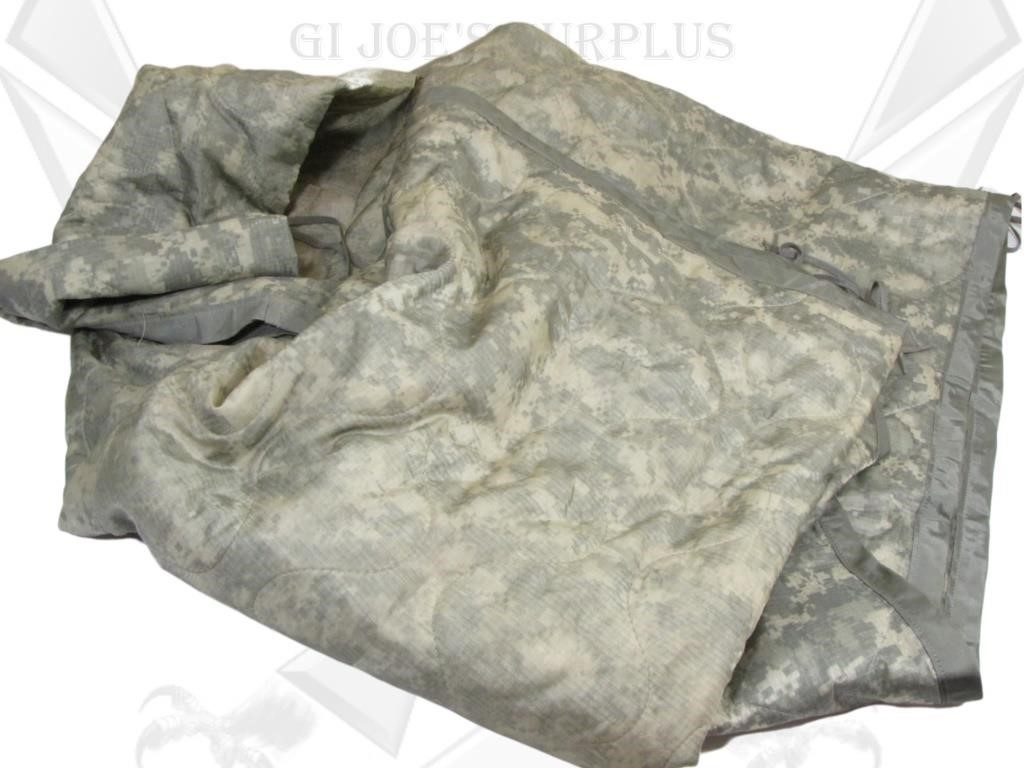 Army Military Camouflage ACU Woobie Poncho Liner