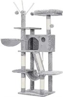 Hey-brother Cat Tree, 53 Inch Cat Tower For
