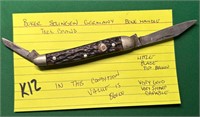 Solingen Bonehandle Pocketknife value: $60-70