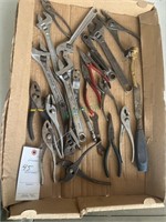 Wrenches, pliers