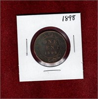 CANADA 1898 LARGE PENNY