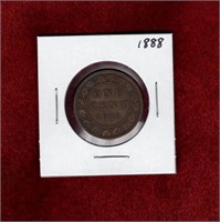CANADA 1888 LARGE PENNY
