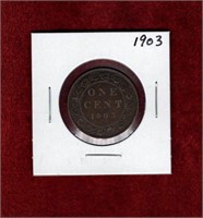 CANADA 1903 LARGE PENNY