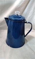 GSI Pioneer Enamelware Percolator