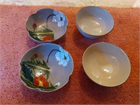 Satsuma Style Bowls - Handpainted