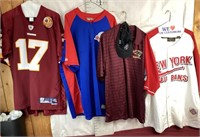 Assorted Sports Jerseys