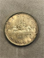 1952 CANADA SILVER DOLLAR