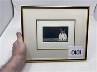 Signed & Numbered "Pete" the rabbit