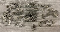Mini Pewter Train Parts & Others