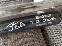 Tyler Colvin Signed Baseball Bat