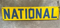 National Metal Sign