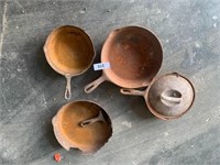 Cast Iron Pans - Have Rust