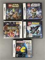 Five Nintendo DS Games