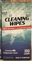 6 BOXES OF CLEANSING WIPES