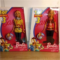 2 Barbie Toy Story Dolls