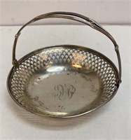 Sterling Filigree Nit Dish, 61 grams