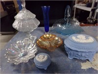 Vintage glass items