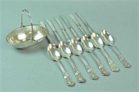 (13) PIECE STERLING GROUP INCLUDING TIFFANY