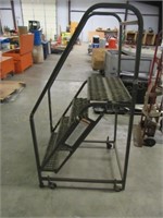 Roll Around Metal Ladder